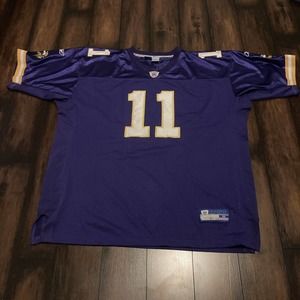 Reebok Onfield Minnesota Vikings NFL No Name #11 Size 56 3XL Jersey Customizable